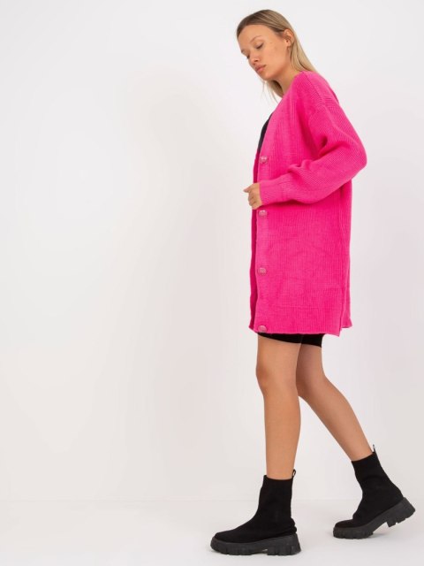 Sweter LC-SW-0267.06X fluo różowy Sweter LC-SW-0267.06X fluo różowy