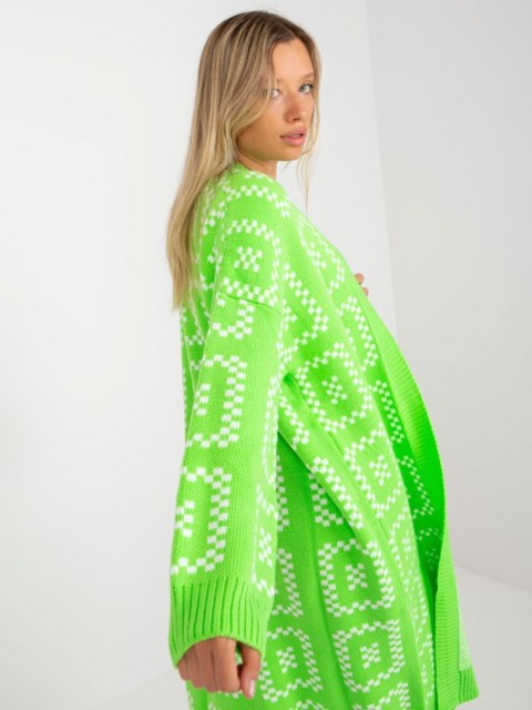 Sweter LC-SW-0296.08P fluo zielony Sweter LC-SW-0296.08P fluo zielony