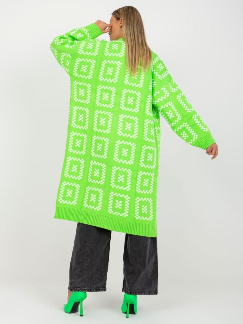 Sweter LC-SW-0296.08P fluo zielony Sweter LC-SW-0296.08P fluo zielony