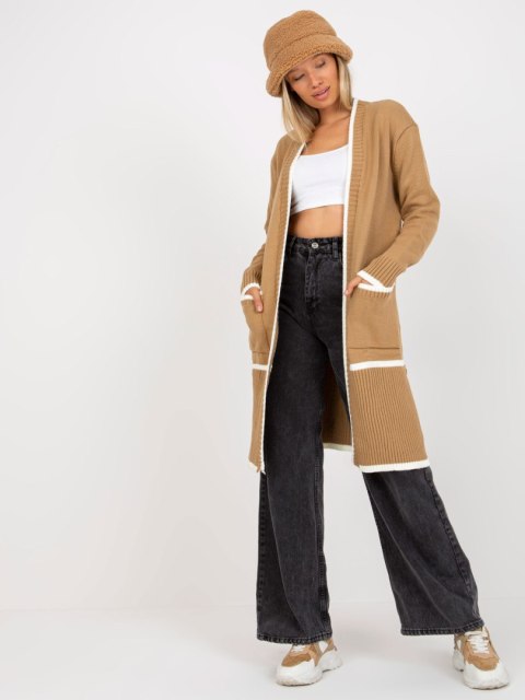 Sweter LC-SW-0340.42P ciemny bezowy