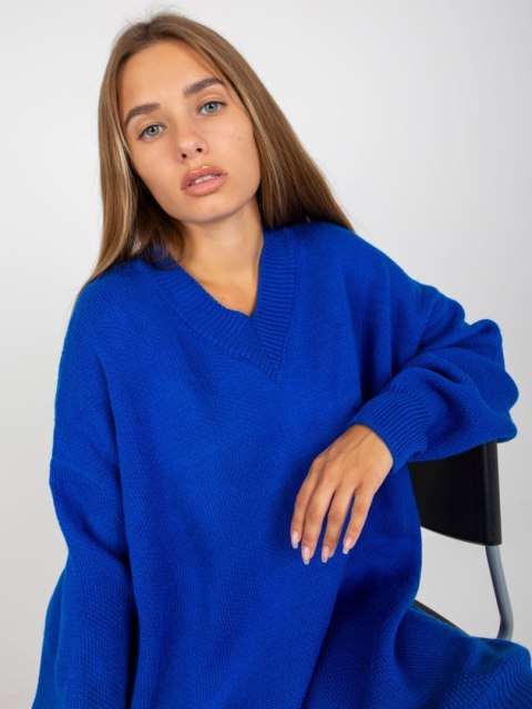 Sweter LC-SW-0341.38P kobaltowy Sweter LC-SW-0341.38P kobaltowy