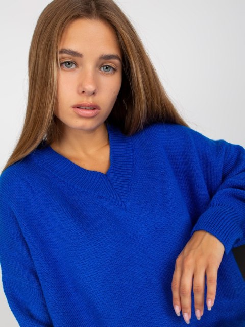 Sweter LC-SW-0341.38P kobaltowy Sweter LC-SW-0341.38P kobaltowy