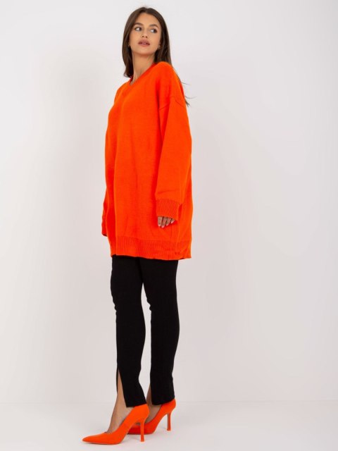 Sweter LC-SW-0341.38P pomarańczowy Sweter LC-SW-0341.38P pomarańczowy
