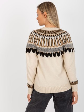 Sweter LC-SW-0342.06X beżowy