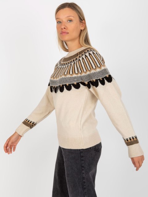 Sweter LC-SW-0342.06X beżowy Sweter LC-SW-0342.06X beżowy