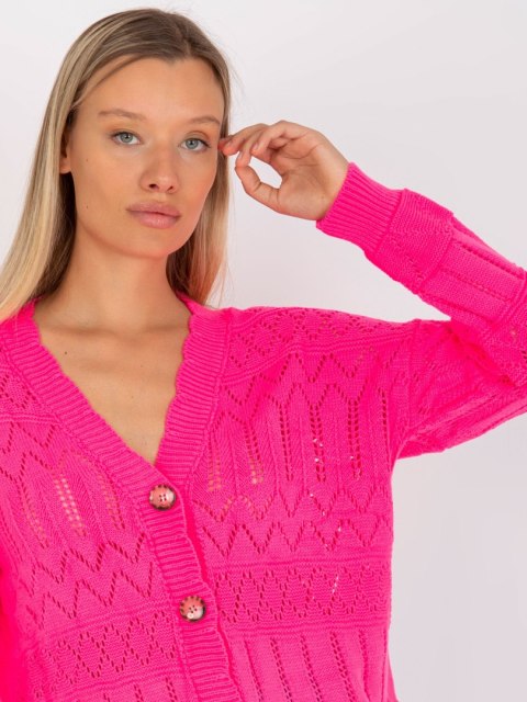 Sweter LC-SW-8022.04P fluo różowy Sweter LC-SW-8022.04P fluo różowy