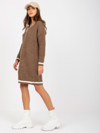 Sweter LC-SW-8023.55P brązowy