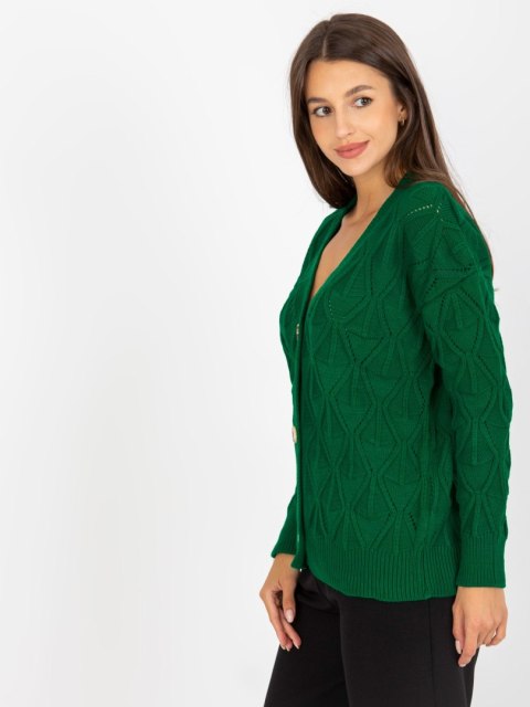 Sweter LC-SW-8035.06X ciemny zielony Sweter LC-SW-8035.06X ciemny zielony