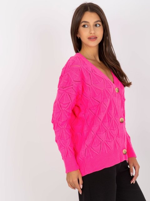 Sweter LC-SW-8035.06X fluo różowy Sweter LC-SW-8035.06X fluo różowy