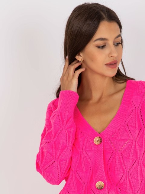 Sweter LC-SW-8035.06X fluo różowy Sweter LC-SW-8035.06X fluo różowy