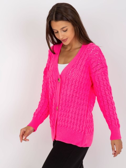 Sweter LC-SW-8036.74P fluo różowy Sweter LC-SW-8036.74P fluo różowy