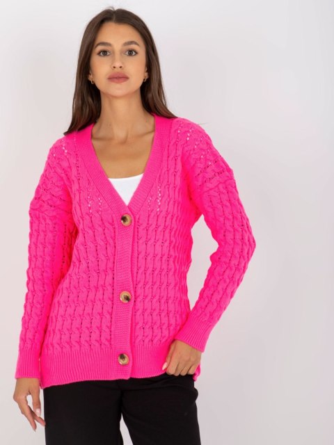 Sweter LC-SW-8036.74P fluo różowy Sweter LC-SW-8036.74P fluo różowy