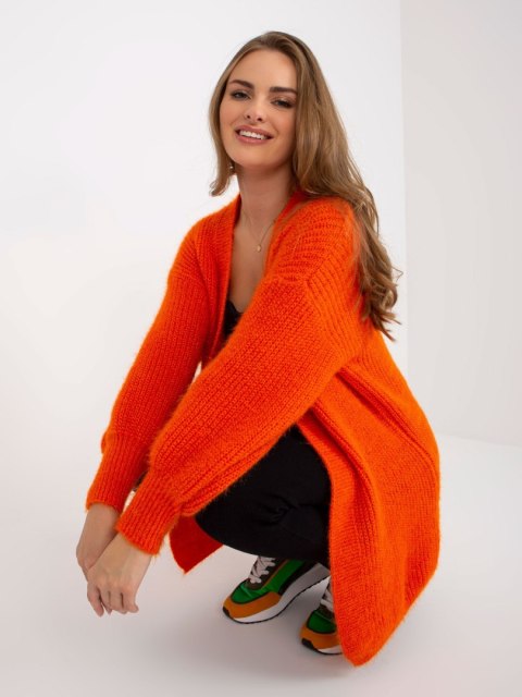 Sweter TW-SW-BI-9025.36X pomarańczowy Sweter TW-SW-BI-9025.36X pomarańczowy
