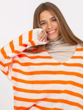 Sweter TW-SW-BI-M59.25 pomarańczowy