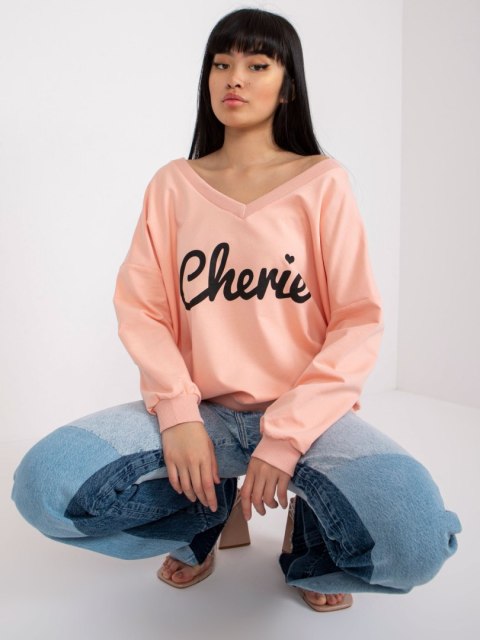 Bluza FA-BL-7754.55P brzoskwiniowy Bluza FA-BL-7754.55P brzoskwiniowy
