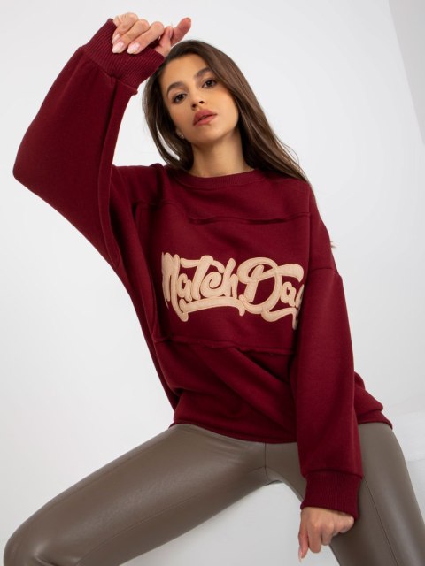 Bluza FA-BL-8127.80P bordowy Bluza FA-BL-8127.80P bordowy