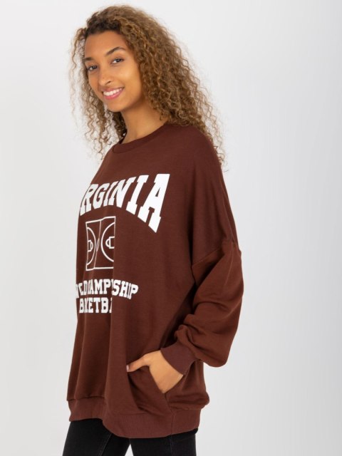 Bluza FA-BL-8137.76P ciemny brązowy Bluza FA-BL-8137.76P ciemny brązowy