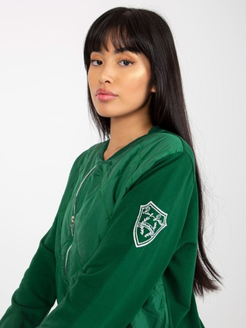 Bluza RV-BL-8225.88 ciemny zielony L/XL