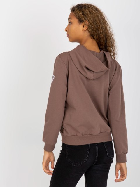 Bluza RV-BL-8226.11X brązowy S/M Bluza RV-BL-8226.11X brązowy S/M