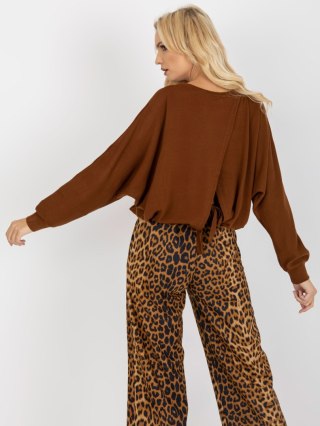 Bluzka TW-BZ-BE-M327.29 brązowy XL