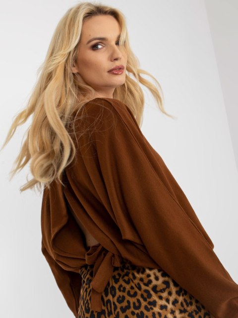 Bluzka TW-BZ-BE-M327.29 brązowy XL Bluzka TW-BZ-BE-M327.29 brązowy XL