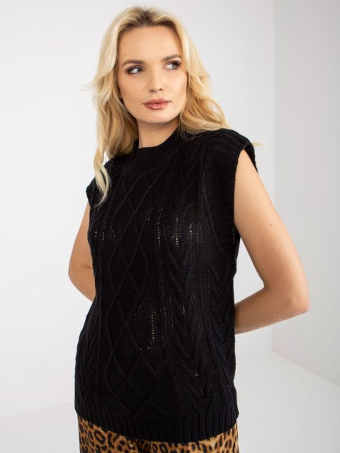 Kamizelka D90027W90785B3 czarny L/XL