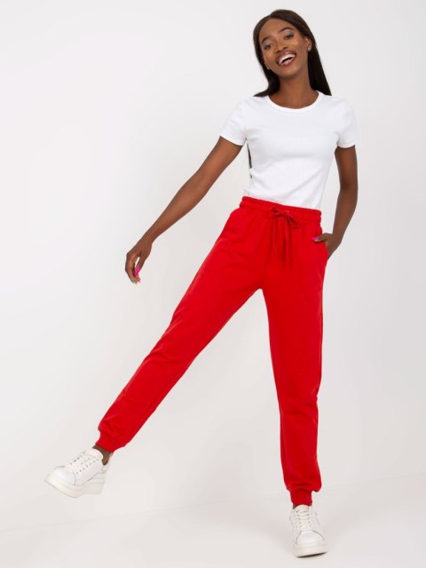 Spodnie dresowe B-006.74 czerwony XL