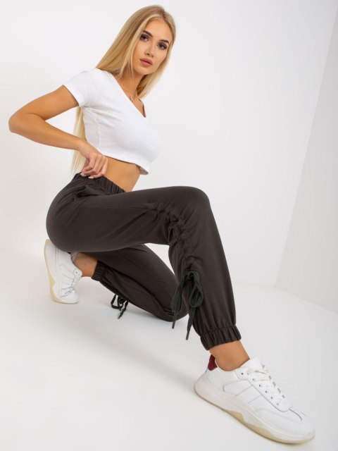 Spodnie dresowe RV-DR-7943.19 ciemny khaki XL Spodnie dresowe RV-DR-7943.19 ciemny khaki XL
