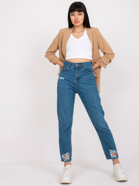 Spodnie jeans RO-SP-PNT-4005.69 ciemny niebieski L Spodnie jeans RO-SP-PNT-4005.69 ciemny niebieski L