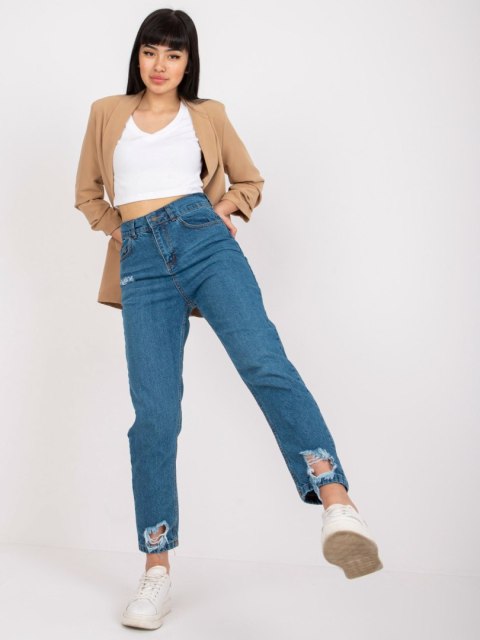 Spodnie jeans RO-SP-PNT-4005.69 ciemny niebieski L Spodnie jeans RO-SP-PNT-4005.69 ciemny niebieski L