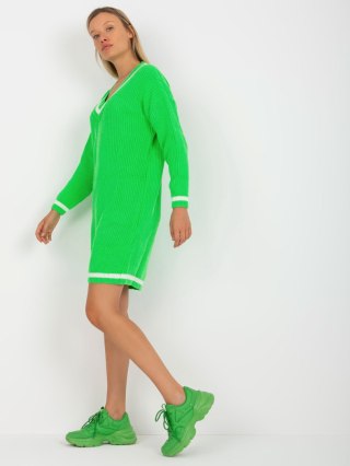 Sweter LC-SW-8023.55P fluo zielony