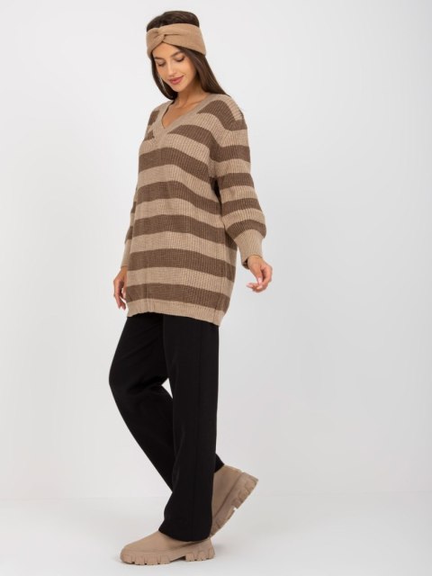 Sweter LC-SW-8030.29P ciemny bezowy Sweter LC-SW-8030.29P ciemny bezowy