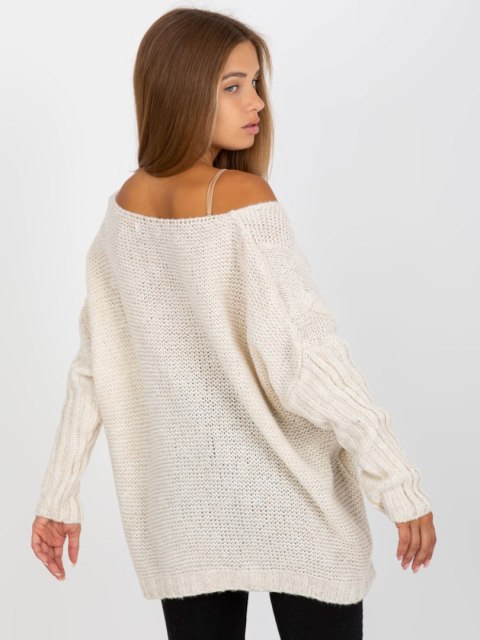 Sweter TW-SW-BI-M903.33X ecru Sweter TW-SW-BI-M903.33X ecru