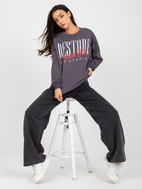 Bluza EM-BL-7886.88 ciemny szary L