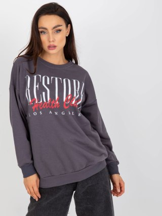 Bluza EM-BL-7886.88 ciemny szary S
