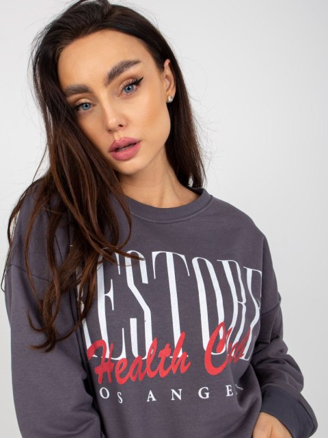 Bluza EM-BL-7886.88 ciemny szary S Bluza EM-BL-7886.88 ciemny szary S