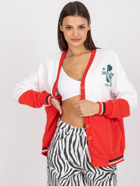 Bluza FA-BL-7621.65P biało-czerwony Bluza FA-BL-7621.65P biało-czerwony