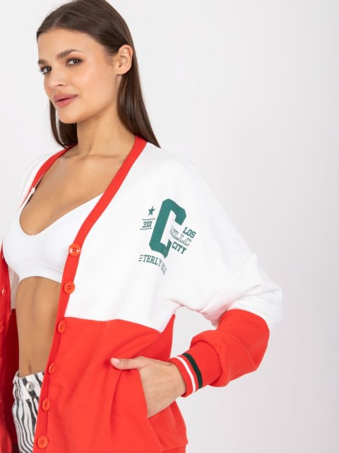 Bluza FA-BL-7621.65P biało-czerwony Bluza FA-BL-7621.65P biało-czerwony