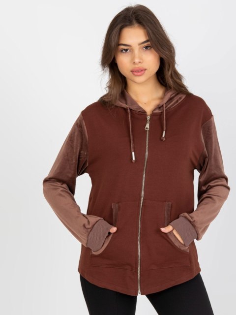 Bluza FA-BL-8066.79 brązowy Bluza FA-BL-8066.79 brązowy