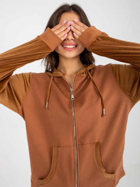 Bluza FA-BL-8066.79 jasny brązowy Bluza FA-BL-8066.79 jasny brązowy