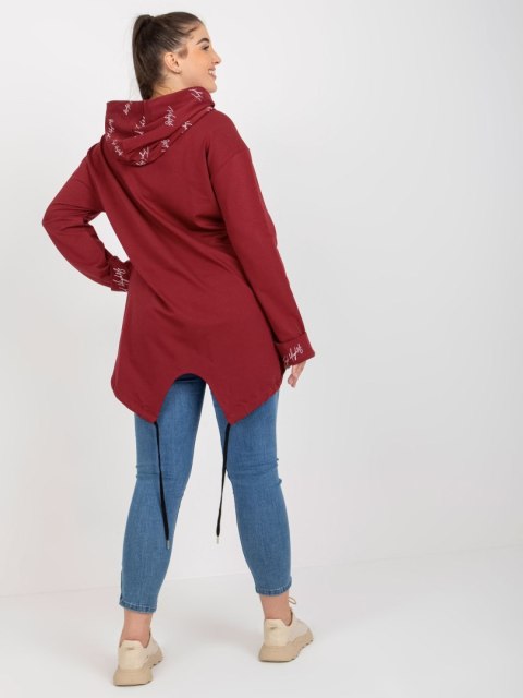 Bluza RV-BL-8266.34P bordowy Bluza RV-BL-8266.34P bordowy