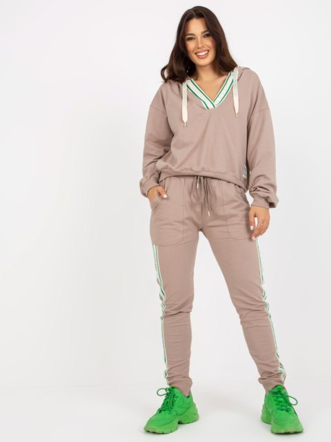 Komplet RV-KMPL-8297.52P ciemny bezowy L/XL Komplet RV-KMPL-8297.52P ciemny bezowy L/XL