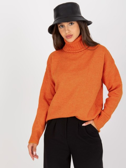 Sweter LC-SW-0331.89P ciemny pomarańczowy