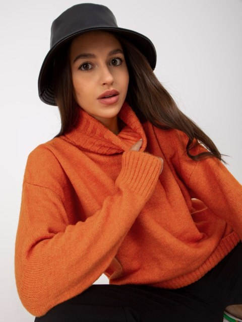 Sweter LC-SW-0331.89P ciemny pomarańczowy