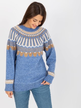 Sweter LC-SW-0342.06X niebieski