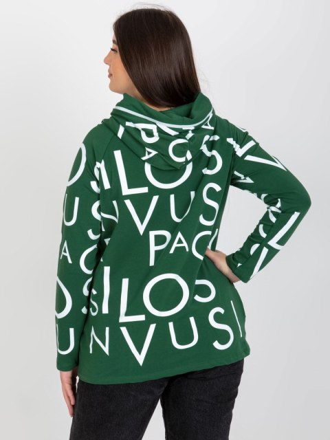 Bluza RV-BL-5056-1.95 ciemny zielony