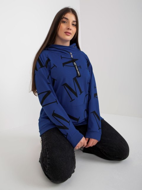 Bluza RV-BL-7268-1.92 ciemny niebieski Bluza RV-BL-7268-1.92 ciemny niebieski
