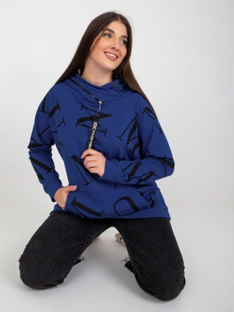 Bluza RV-BL-7268-1.92 ciemny niebieski Bluza RV-BL-7268-1.92 ciemny niebieski