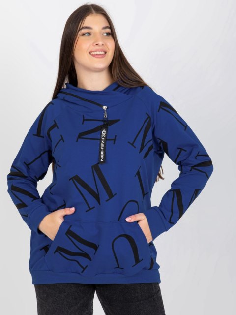 Bluza RV-BL-7268-1.92 ciemny niebieski Bluza RV-BL-7268-1.92 ciemny niebieski