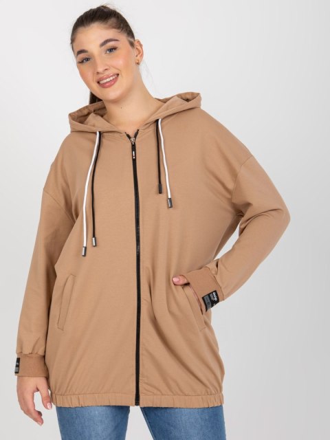 Bluza RV-BL-8277.28 camelowy Bluza RV-BL-8277.28 camelowy